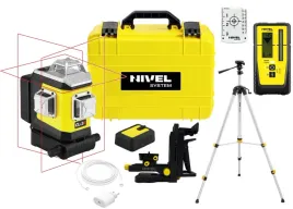 nivel-system-clx3r-laser-krzyzowy-czerwony-3x360-statyw-czujnik-rd800