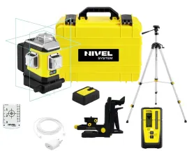 nivel-system-clx3b-laser-krzyzowy-niebieska-wiazka-360-statyw-odbiornik