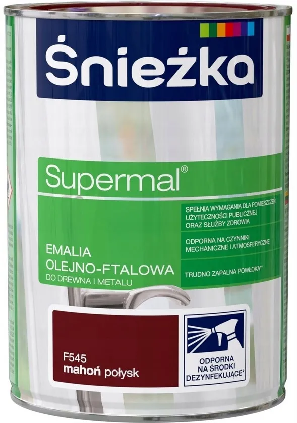sniezka-supermal-mahon-polysk-0-8l-stan-nowy