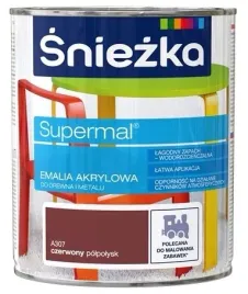 supermal-emalia-akrylowa-do-drewna-i-metalu-a307-czerwony-polpolysk-08l