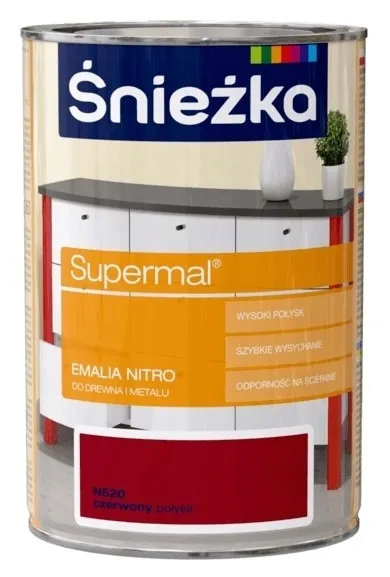 sniezka-supermal-nitro-08l-czerwona-stan-nowy