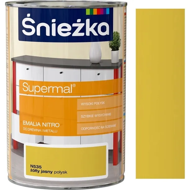 sniezka-supermal-nitro-08l-zolta-przeznaczenie-do-drewna