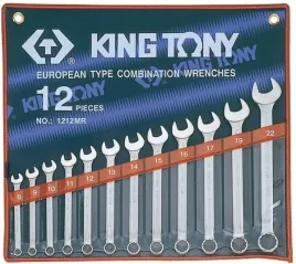king-tony-zestaw-kluczy-plasko-oczkowych-king-tony-12szt-8-22mm