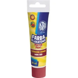 farba-plakatowa-astra-w-tubie-30ml-czerwona-ciemna
