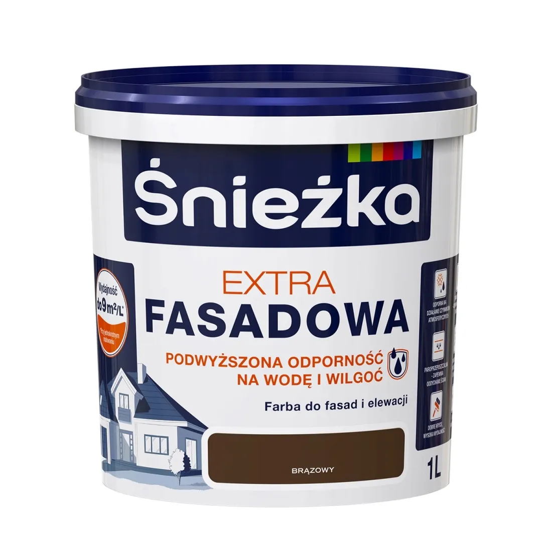 sniezka-fasadowa-braz-e07-1l-stan-nowy