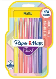 flamastry-pastelowe-zestaw-paper-mate-6-kolorow
