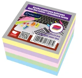 kostka-papierowa-kolor-nieklejona-85x85x35