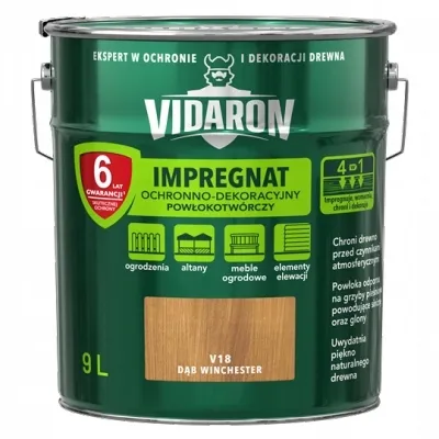 Vidaron Impregnat dąb winchester 9l V18