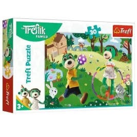 puzzle-30-aktywny-dzien-rodzina-treflikow-trefl