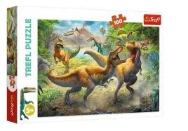 puzzle-160-walczace-tyranozaury-dinozaury-trefl