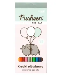 kredki-trojkatne-12-kol-18cm-kot-pusheen