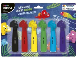 flamastry-mazaki-z-figurka-dinozaury-6-kol-kidea