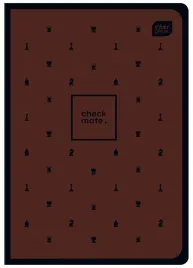 zeszyt-a5-32-kartek-linia-soft-touch-chess-rozne-kolory