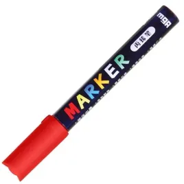 marker-pisak-akrylowy-czerwony-okragla-koncowka