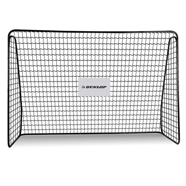 Bramka Piłkarska Przenośna Stalowa do Piłki Nożnej 300x205x120cm DUNLOP