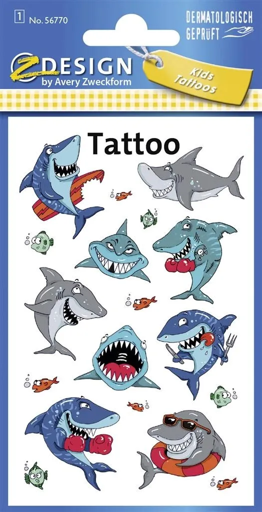 tatuaze-naklejki-rekiny