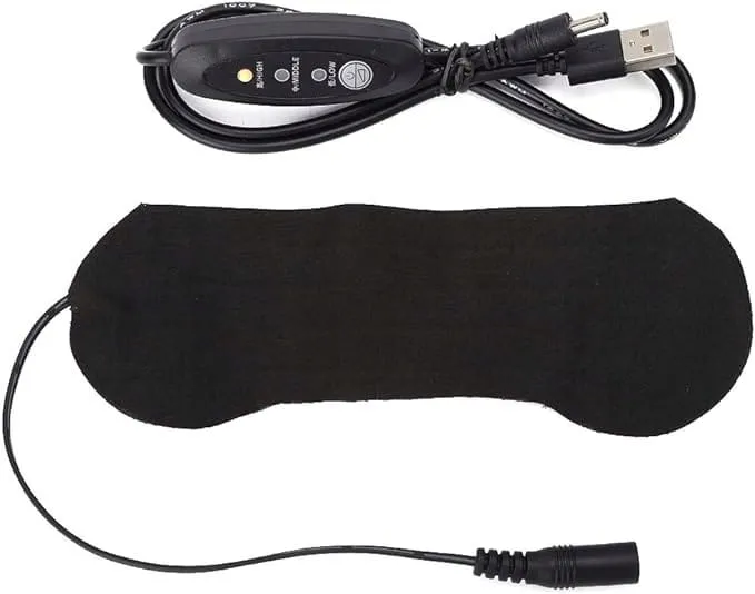 Maska na oczy podgrzewana – cienie podpuchnięte suche zapalenie powiek usb