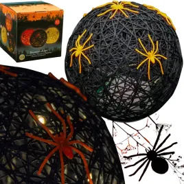 kula-dekoracyjna-15cm-lampka-z-timerem-led-z-pajakiem-halloween