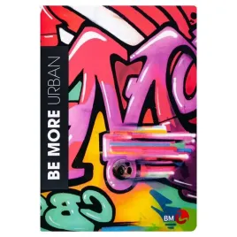 be-more-zeszyt-a4-urban-kratka-72-strony-100-g-rozne-wzory