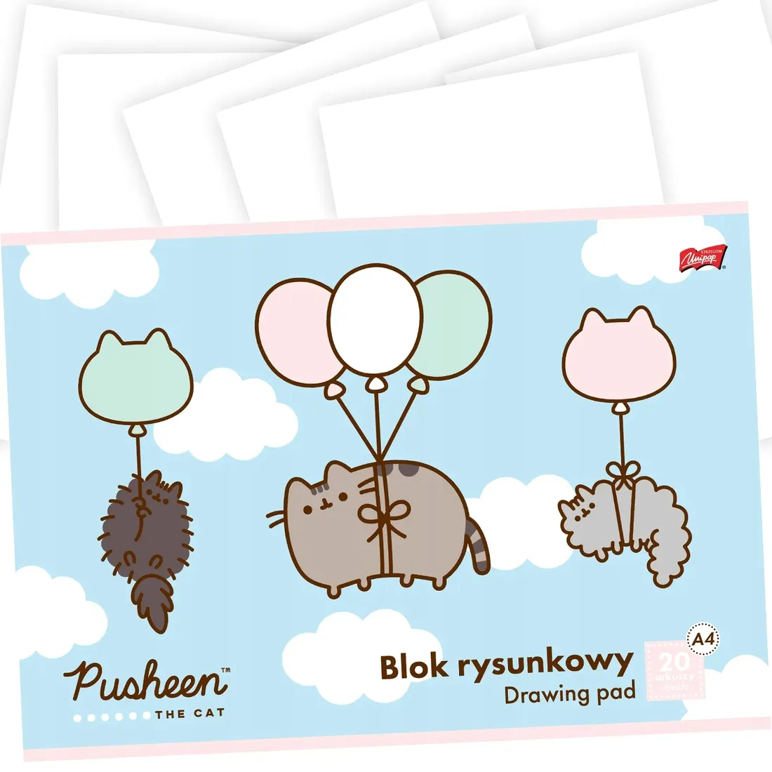 blok-rysunkowy-a4-20k-pusheen