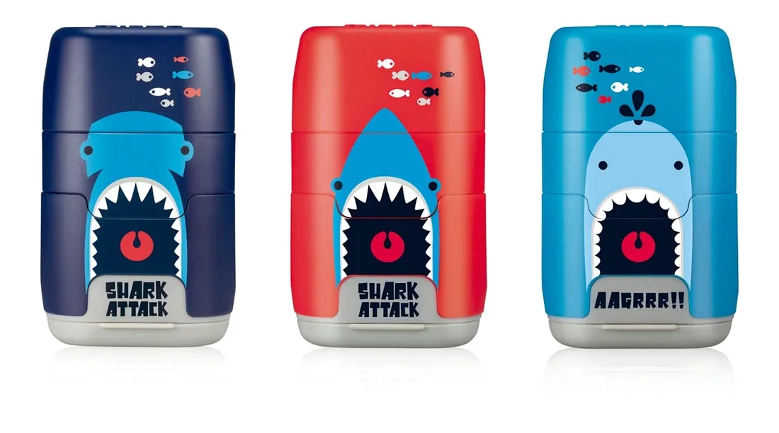 temperowko-gumka-compact-shark-attack-milan