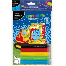 kolorowanka-pojazdy-flamastry-do-malowania-kropkami-i-stempelkami