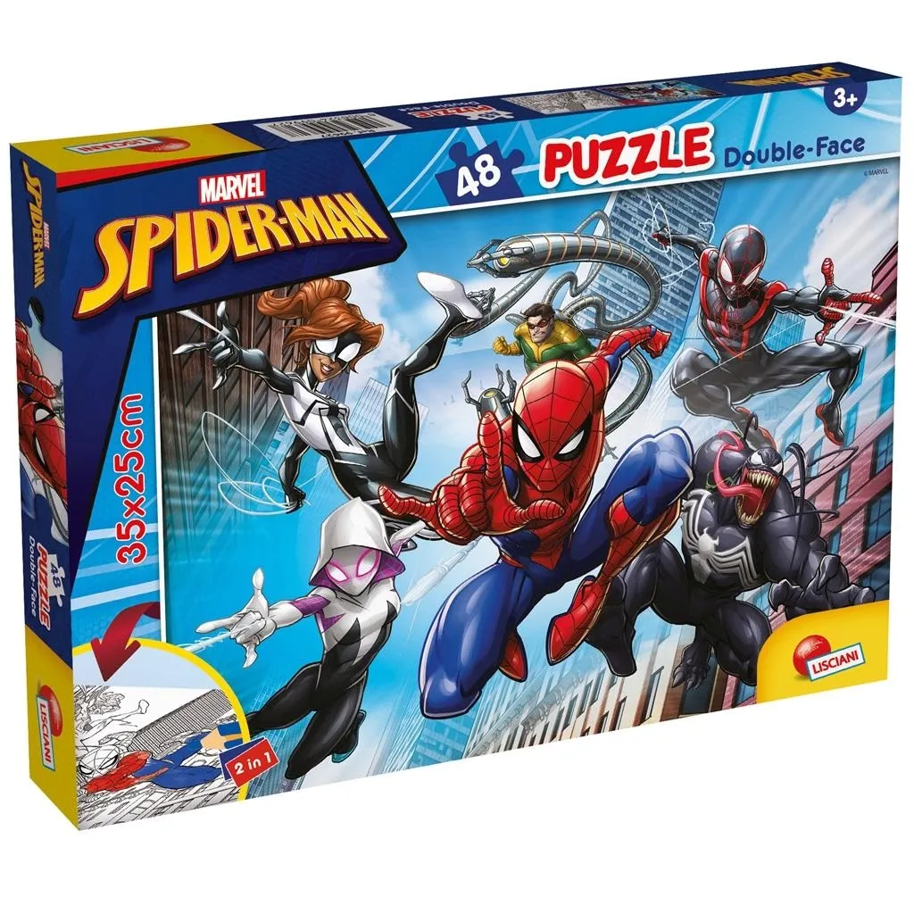 puzzle-lisciani-kolekcja-elementow-puzzle-48-elementow-marvel-spider-man