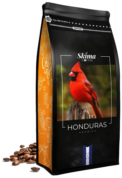 Kawa ziarnista 1kg x2 HONDURAS 100% ARABICA Świeżo Palona do ekspres+GRATIS