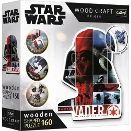 puzzle-drewniane-death-vader-160-elementow-woodcraft-trefl