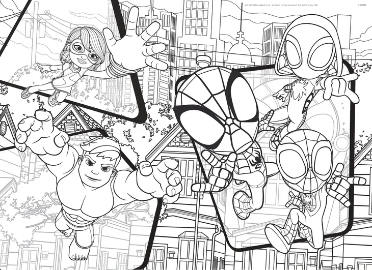 marvel-puzzle-podlogowe-2-x-24-spidey-lisciani-kod-producenta-32433