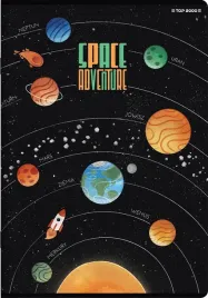 zeszyt-a5-16-kartek-linia-podwojna-kolor-space-adventure-kosmos-rozne-wzory