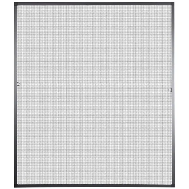 Moskitiera na Okno Rama Aluminiowa 150x130cm Siatka na owady komary
