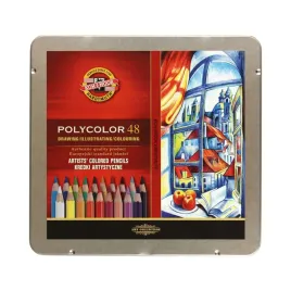 kredki-olowkowe-polycolor-3826-48-kolorow-w-opakowaniu-metalowym-koh-i-noor