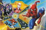 puzzle-trefl-60-w-sieci-marvel-spiderman-60-elementow-stan-nowy