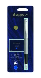 zestaw-waterman-pioro-wieczne-chrome-ct-6-naboi