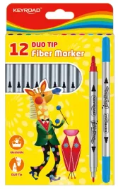flamastry-szkolne-dwustronne-duo-tip-12-sztuk