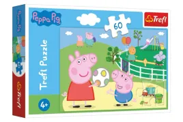 puzzle-trefl-swinka-peppa-zabawy-w-gronie-przyjaciol-60-elementow
