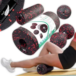 roller-zestaw-epp-piankowy-walek-pilka-duoball-do-masazu-4szt