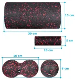 roller-zestaw-epp-piankowy-walek-pilka-duoball-do-masazu-4szt-stan-opakowania-oryginalne