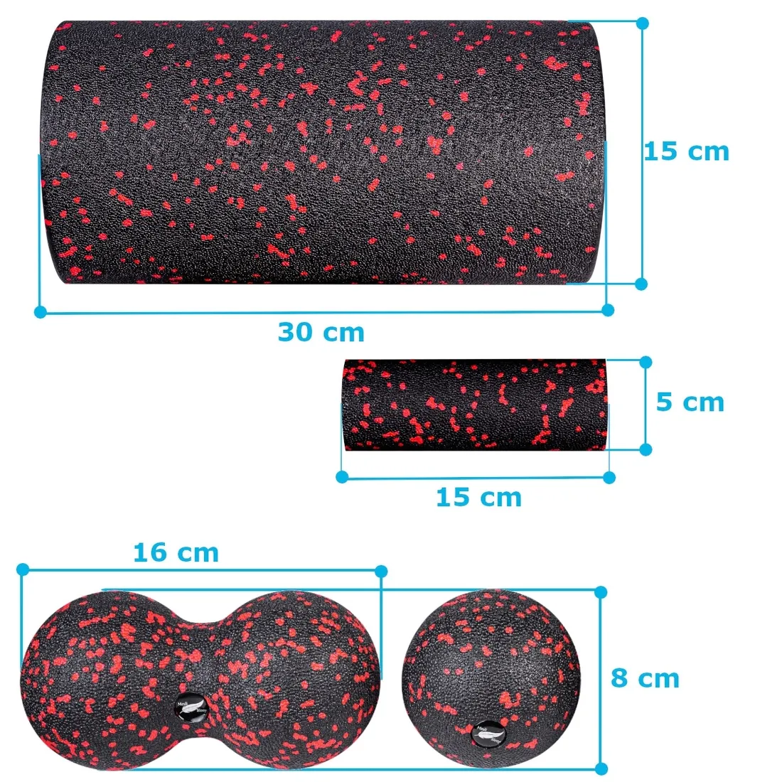 roller-zestaw-epp-piankowy-walek-pilka-duoball-do-masazu-4szt