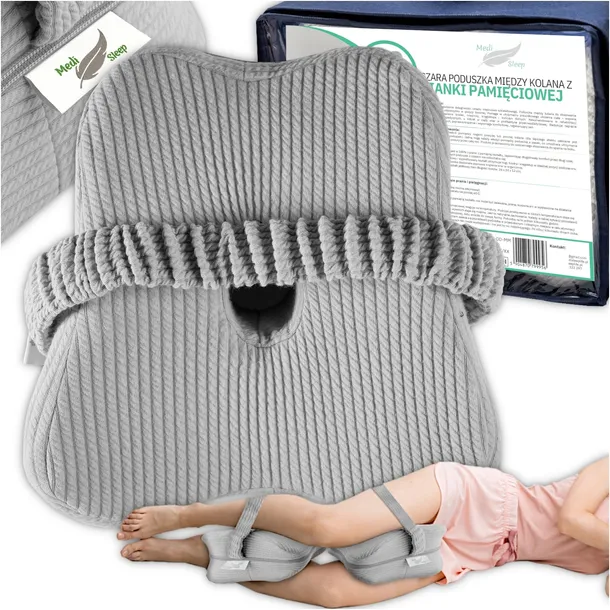 2-poduszki-ortopedyczne-do-spania-memory-klin-pod-nogi-miedzy-kolana-szara-wyrob-medyczny-tak