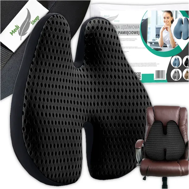 poduszka-ortopedyczna-ledzwiowa-do-samochodu-biura-na-fotel-medi-sleep-kolor-czarny-stan-opakowania-oryginalne