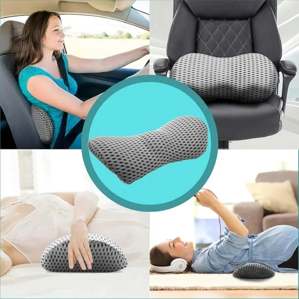 poduszka-ortopedyczna-do-spania-samochodu-ledzwiowa-na-fotel-pianka-memory-stan-nowy-kolor-szary