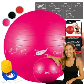 pilka-rehabilitacyjna-gimnastyczna-do-cwiczen-trening-fitness-z-pompka-65cm