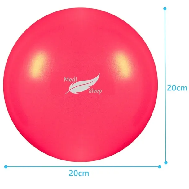 mala-pilka-do-pilatesu-cwiczen-20-cm-czerwona-medi-sleep-stan-opakowania-oryginalne