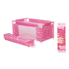 lozeczko-skladane-dla-lalki-rozowe