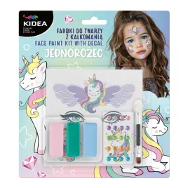 farbki-do-twarzy-z-diamentami-i-kalkomania-unicorn-jednorozec-kidea