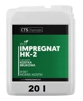 IMPREGNAT DO KOSTKI BRUKOWEJ CTS HK-2 20 L Efekt Mokrej Kostki Zewnętrzny