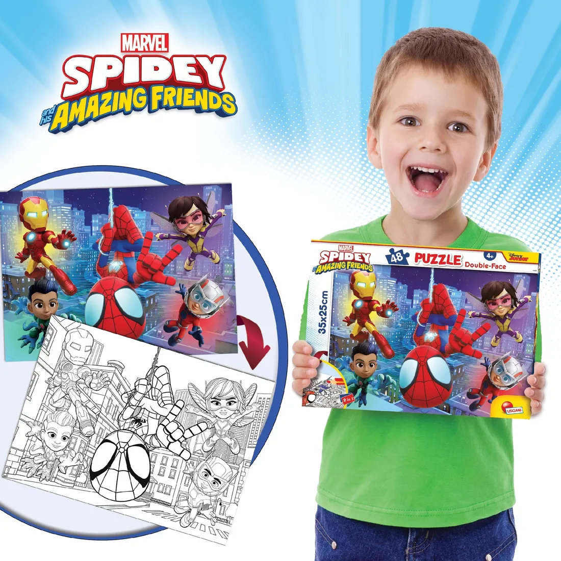 lisciani-marvel-dwustronne-puzzle-m-plus-48-spidey-dante