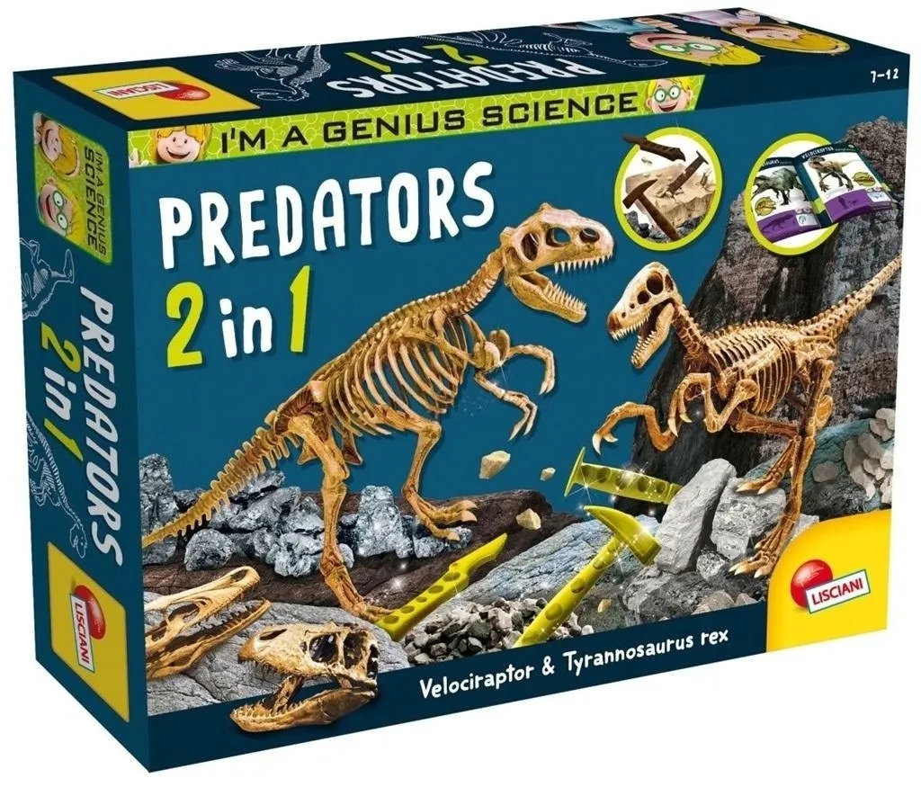 lisciani-i-m-genius-predators-2w1
